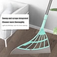 thumbnail image 2 of Limpiaparabrisas Squeeze Mop Plástico suave Telescópico Antiadherente Hair Sweep Mop (Azul) Hugtrwg Para estrenar, 2 of 8