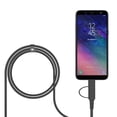 thumbnail image 3 of LOGiiX Cable Multiconector 2 en 1 USB-A a USB-C/microUSB - Negro, 3 of 3