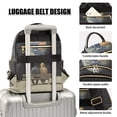 thumbnail image 3 of FORMRS Mini Backpack Purse for Women Travel Daypack Casual Shoulder Bag, Sitting on The Moon, 3 of 7