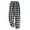 Black, variant on Kaemgyyd Women's Plush Fuzzy Pajama Pants Warm Cozy Plaid Pj Lounge Trousers Fleece Cinch Bottom Sleepwear for Winter
