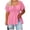 Pink, variant on Womens Plus Size Peplum Tops off the Shoulder Blouses Smocked Ruffle Babydoll Summer Tops Black