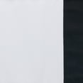 thumbnail image 3 of Exclusive Home Frontera 100% Blackout Roman Shade, 31"x64", White/Black, 3 of 3