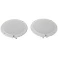 thumbnail image 3 of Set of 2 White MA4056 5 2-Way Coax Integral Grill Marine Speakers 15", 3 of 4