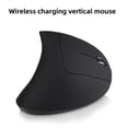 thumbnail image 3 of Ratón Vertical Inalámbrico YWYT con Carga Recargable, Diseño Ergonómico, 3 Niveles de DPI, Tecnología Óptica de Precisión, Color Negro, Compatible con Múltiples Sistemas Operativos., 3 of 7