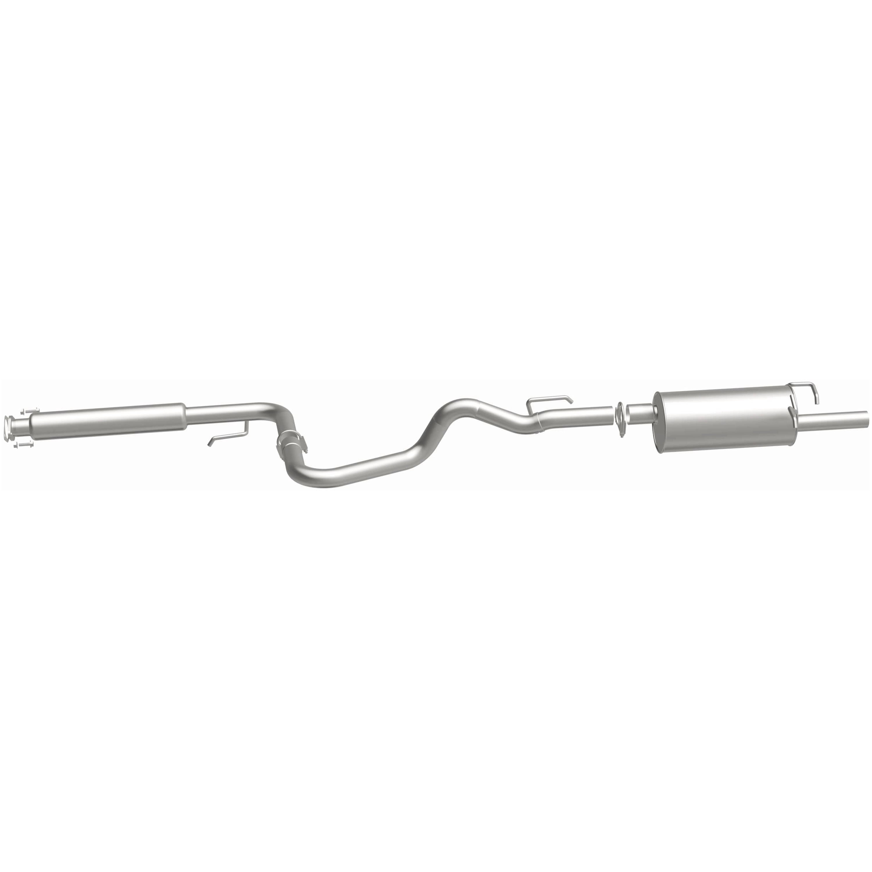 BRExhaust OE Replacement Exhaust System Kit 106-0019: Compatible with 2006-2011 Chevrolet HHR 2.2L, 2006-2011 Chevrolet HHR 2.4L