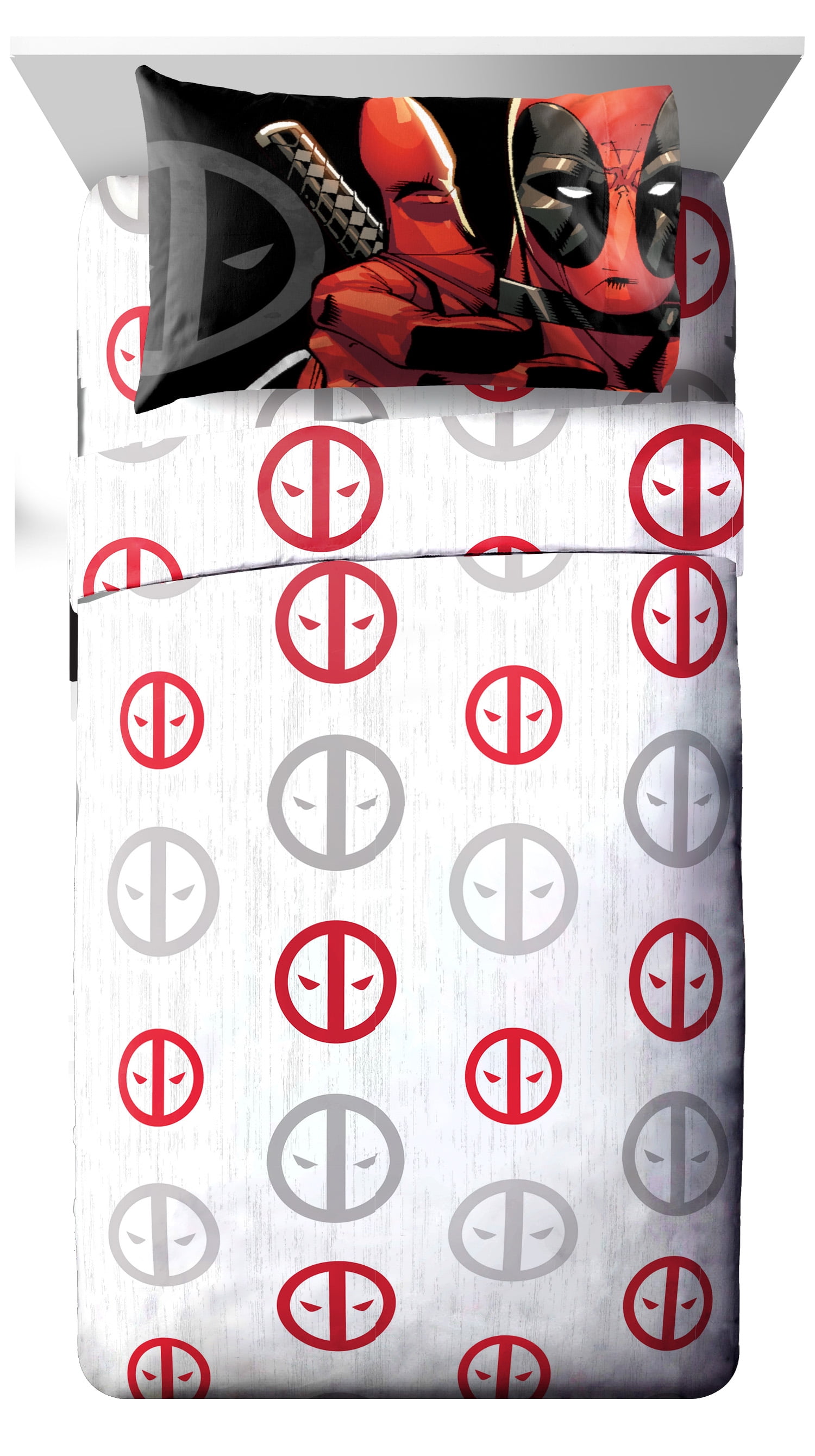 Marvel Deadpool Invasion Sheet Set Walmart Com Walmart Com