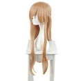 thumbnail image 3 of Unique Bargains Wigs for Women 35" Light Gold Tone Wigs with Wig Cap, 3 of 6