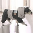 thumbnail image 3 of Oaktree Winter Pet Dog Puppy Hoodie Coat Jacket Clothes Soft Warm Four-legged Design Sweater Jumpsuit Outfit Apparel for Small Dogs Cats, 3 of 6