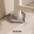 thumbnail image 3 of Silicone Faucet Sink Splash Guard Mat Behind Draining , 3.5×4.2 inches Compact Tap Sink Protector, 1 Pc Heavy Duty Countertop Water Diverter Draining Mats, Kitchen Gadget Accessories,Grey, 3 of 8