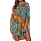 thumbnail image 3 of Ekouaer Women's Swimsuit Beach Cover Up Shirt Bikini Beachwear Bathing Suit Beach Dress, 3 of 5
