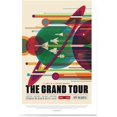 thumbnail image 2 of EzPosterPrints - Visions of the Future, NASA SPACE TOURISM POSTERS - Amazing Nasa Art Print for School, Kids room,Home Office Decor - GRAND TOUR - 24X36 inches, 2 of 7