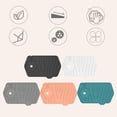 thumbnail image 4 of DOLITY Foldable Faucet Drain Pad Practical Kitchen Supplies for Rag Soap Green, 4 of 5