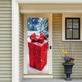 thumbnail image 5 of 2025 New Christmas Front Door Cover Elastic, Christmas Door Cover Cloth with Elastic for Holidays Home Party Decor, 5 of 7