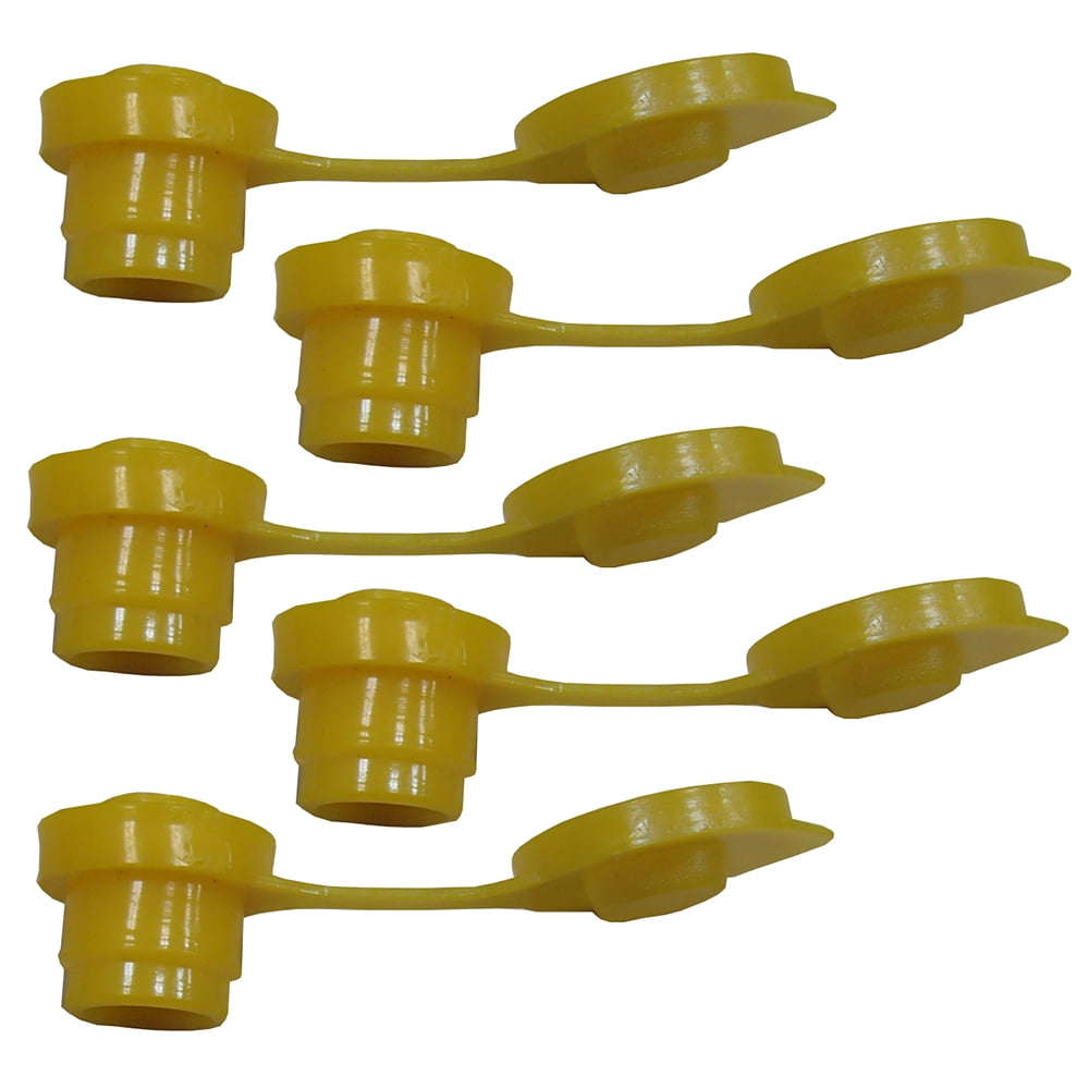 30x Yellow Replacement Gas Can Fuel Jug Vent Cap Plug FREE SHIPPING 