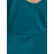 thumbnail image 5 of INSPIRE CHIC Vestido de cóctel para mujer sin mangas elegante con volantes y dobladillo dividido, vestido de fiesta de noche L azul verde, 5 of 6