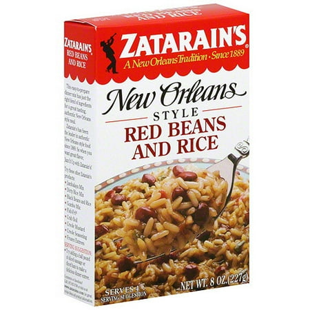 Zatarain's Red Beans And Rice, 8 oz (Pack of 12)