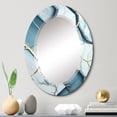 thumbnail image 4 of DESIGN ART Designart 'Abstract Geode White II' Printed Abstract Marble Wall Mirror 20in.x30in., 4 of 5