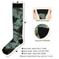 thumbnail image 3 of FORMRS Womens Knee High Socks Casual Long Thick Travel Daily Wear, 2 Pairs, Mystic Crows Pattern, 3 of 6
