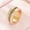 Rose Gold Chian+White Stone, variant on 10mm Gold Rose Gold Black Chian Spinner Band Mens Stainless Steel Ring Size 6-12