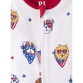 thumbnail image 3 of The Children's Place Baby & Toddler Short Sleeve Snug Fit Cotton One Piece PJs, Sizes NB-5T, 3 of 3
