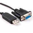 thumbnail image 2 of USB Serial db9 ft232r USB rs232 Cable de módem nulo PC Control TV Cable (2-RXD (amarillo) 3-TXD (naranja) 5-GND (GND) 7-RTS (verde) 8-CTS (marrón) 1/4/6/9-NC), 2 of 3