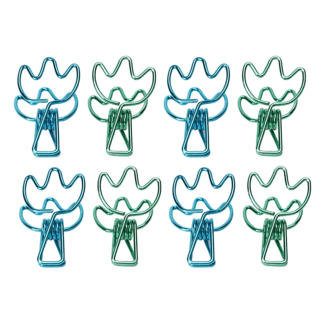Mini Clips De Papel, Clips De Carpeta De Fuerza De Sujeción Fuerte 100 Piezas Para Oficina ANGGREK Otros
