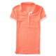 thumbnail image 2 of Aeropostale Polo jaspeado para mujer, naranja, extra pequeÃ±o Aeropostale Polo, 2 of 2