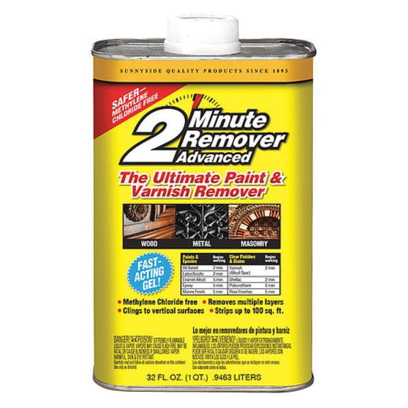 Sunnyside 2 Minute Remover Advanced Paint & Varnish Remover, 32 fl. oz.