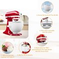 thumbnail image 5 of Ice Cream Maker Attachments Ice Cream Mixing Stand Plastic Texture Mixing Holder Suitable for 4.5QT 5QT 6QT Models, 5 of 9