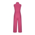thumbnail image 5 of Leesechin Womens Jumpsuits Clearance Trendy Plus Size WinterSolid Sequins Patchwork Long Sleeve V-Neck Bodysuit, 5 of 9