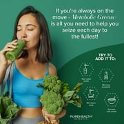 Metabolic Greens - Natural Weight Loss Supplement, Superfood Super Greens Powder for Detox & Cleanse, Green Veggie Whole Food by PureHealth Research