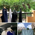 thumbnail image 3 of Portable Travel Clothesline Adjustable for Indoor Outdoor Laundry Line Windproof Non Slip Clothes Line, 3 of 5