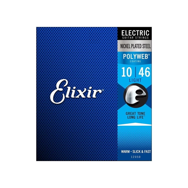 Juego de Cuerdas para Guitarra ELIXIR 12050 gris 10.7x3x12.2