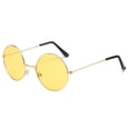 thumbnail image 5 of Gafas de sol redondas retro Gafas marinas Gafas de sol con montura redonda Gafas de montura redonda de tendencia colorida, 5 of 5