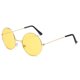 thumbnail image 4 of Gafas de sol redondas retro Gafas marinas Gafas de sol con montura redonda Gafas de montura redonda de tendencia colorida, 4 of 5
