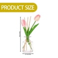 thumbnail image 3 of Glass Bottles Flower Diffuser Bottle With Sticks Fragrance Accessories Use For DIY Replacement Flower Diffuser Sets Ornaments For Car Center（120ml））, 3 of 9