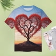 thumbnail image 4 of The Giving Tree Women's Short Sleeve Tops Casual Blouses T Shirt, 4 of 6
