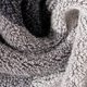 thumbnail image 5 of Toalla de baño de algodón puro 34 X 73cm, toalla gruesa grande para hombres y mujeres, color gris, 5 of 6