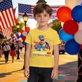 thumbnail image 2 of CONROSES 250 Anniversary Usa Toddler Boys Short Sleeve T Shirts Dinosaur Graphic July 4Th T-Shirts Tee Tops, Sizes 6-7 Years, 2 of 4
