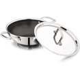 thumbnail image 1 of Kadai Vinod Nutri-Tech Triply Antiadherente para Cocina India 20 cm, 1 of 7