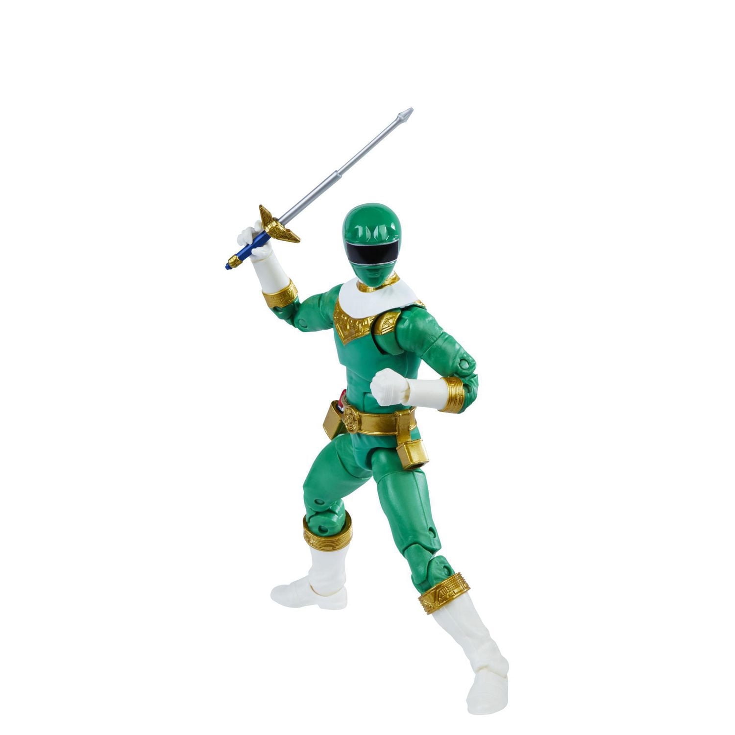 Power Rangers Lightning Collection Zeo IV Green 6-Inch Premium Collectible Action Figure Toy with Accessories