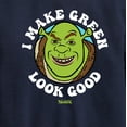 thumbnail image 3 of Shrek - I Make Green Look Good - Toddler & Youth Crewneck Fleece Sweatshirt, 3 of 5