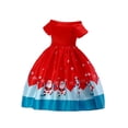 thumbnail image 2 of Tregren Girls Christmas Dresses Fancy Christmas Festival Party Dress for 3-10 Years Toddler Girls, 2 of 7
