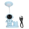 thumbnail image 2 of Small Desk Lamp, Silicone Hose Study Lamp LED Light Source  For Bedroom White,Pink,Blue, 2 of 8