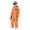 Orange, variant on Girls Snowsuit Waterproof Snowboarding Coveralls One Piece Ski Suit for Kids Winter Outdoor Windproof Jumpsuits