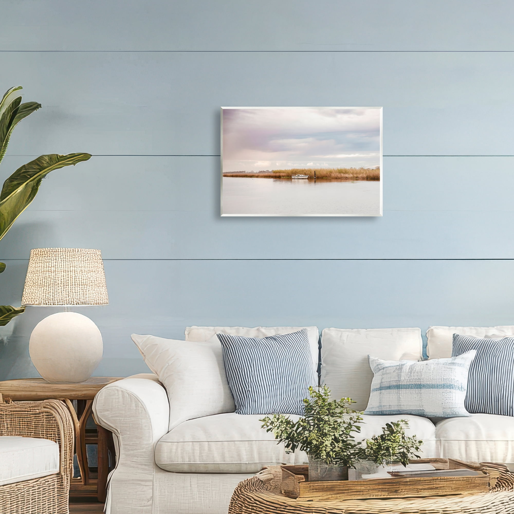 Stupell Industries Magical Mooring Landscape Wall Plaque Art, design by Christy Berry