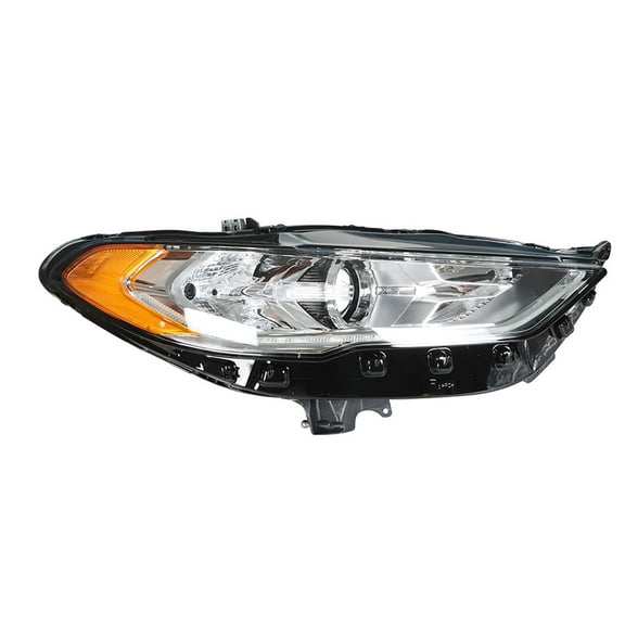 LABLT Headlight Replacement for 2017 2018 2019 Ford Fusion Halogen w/LED DRL Projector Headlamp Assembly Right Side (Passenger Side)