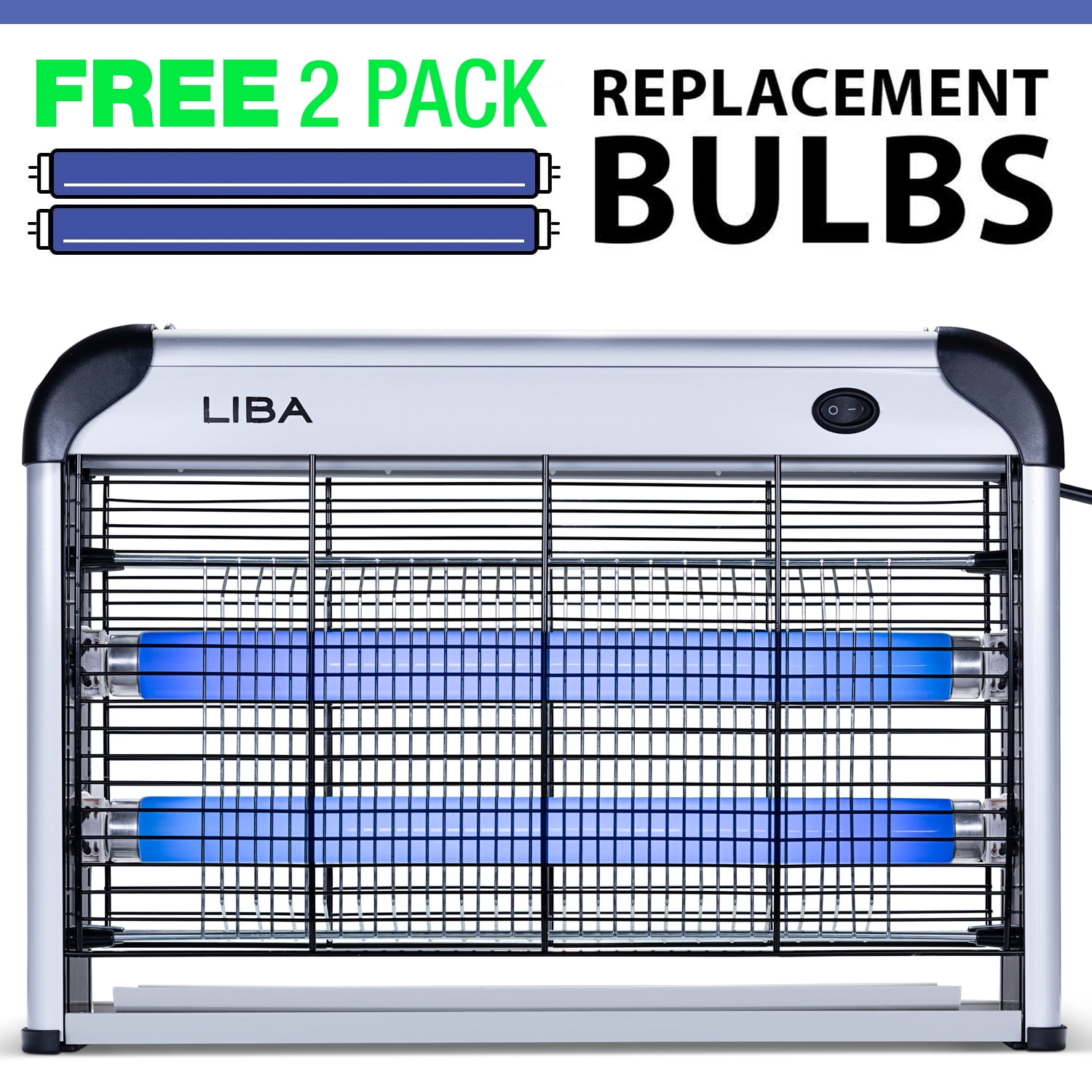 Pack of 2 LiBa Bug Zapper Electric Indoor Insect Killer for sale online 