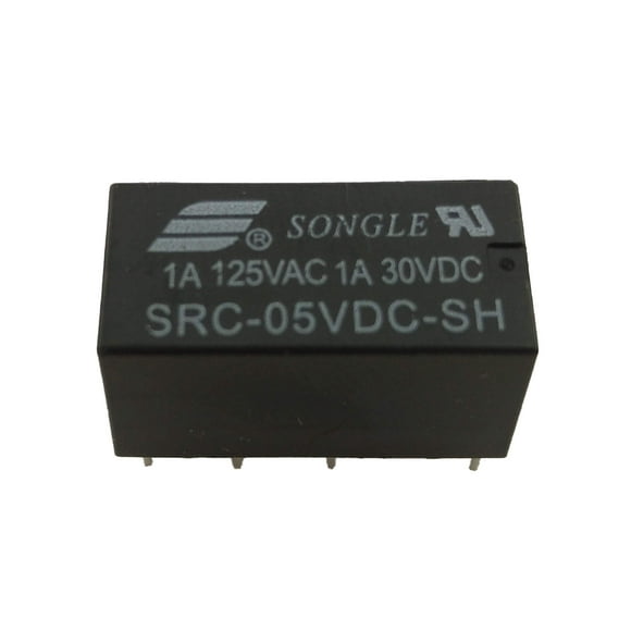 Relais 5vdc (5 Volts DC) - DPDT PCB 8 Broches - Module de Relais Électronique à Faible Signal Haute Sensibilité Sans Loquet Non Polarisé pour Bricolage Électronique et Arduino