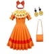 thumbnail image 1 of Encanto Dolores Isabela Madrigal Blancanieves Cenicienta princesa Pepa niñas vestido Cosplay disfraz niños Rapunzel Vestidos ropa 3T Gao Jinjia LED, 1 of 2